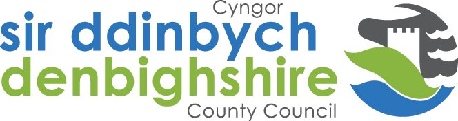 Iconic Temporary Tensile Fabric Structure - Denbighshire County Council Logo
