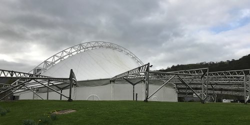 Iconic Temporary Tensile Fabric Structure