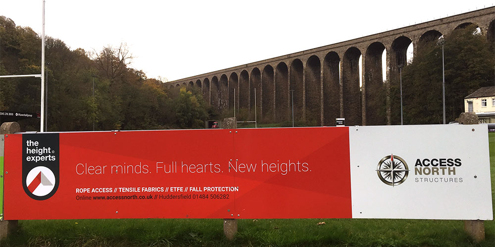 Huddersfield Height Experts provide lift to local rugby club Image