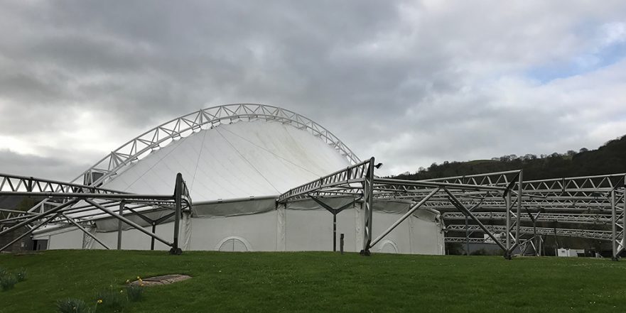 Iconic Temporary Tensile Fabric Structure