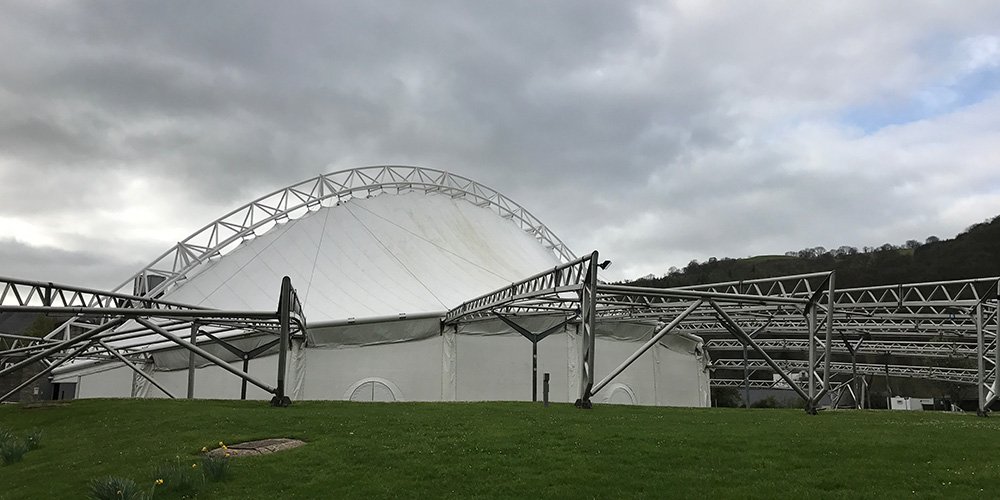 Iconic Temporary Tensile Fabric Structure